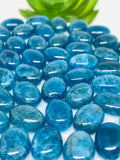 Apatite Cabochon 10x14 mm Size • Pack of 2 Pcs • Code N4 • AAA Quality  • Natural Neon Apatite Oval Cabochons