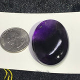 Amethyst Oval 30X40MM Cabs , Pack of 1 Pcs- African Amethyst Cabs , Loose stone , Gemstone cabochon. Purple Amethyst