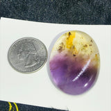 Amethyst Oval 30X40MM Cabs , Pack of 1 Pcs- African Amethyst Cabs , Loose stone , Gemstone cabochon. Purple Amethyst