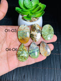 Serpentine Opalite Cabochon • Code O1-O6  • AAA Quality • Natural Serpentine Opalite Cabs • Serpentine Opalite Pendant