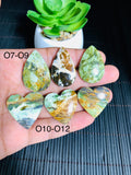 Serpentine Opalite Cabochon • Code O7-O12  • AAA Quality • Natural Serpentine Opalite Cabs • Serpentine Opalite Pendant