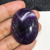 Amethyst Oval 30X40MM Cabs , Pack of 1 Pcs- African Amethyst Cabs , Loose stone , Gemstone cabochon. Purple Amethyst