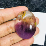 Amethyst Oval 30X40MM Cabs , Pack of 1 Pcs- African Amethyst Cabs , Loose stone , Gemstone cabochon. Purple Amethyst