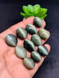 Cats Eye Cabochon • Code C12-C22 • Natural Cats Eye Cabs • Gemstone Cabochon • Perfect for Jewelry Making