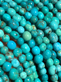 Natural Turquoise Nugget beads Size 4-6 MM • Genuine turquoise Length 40 cm • AAA Quality • Origin Arizona