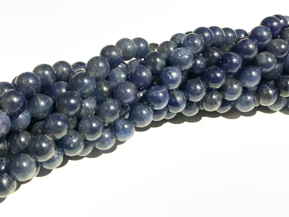 Blue Sapphire Round Beads • 8 mm size • Top Quality AAA 40 cm length • Natural Sapphire Beads • Sapphire Round beads