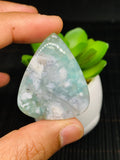 Aqua Chalcedony Cabochon • Code A1-A4 • AAA Quality • Natural Aqua Chalcedony Cabs • Perfect for Jewelry Making • Wire Wrapping Stone