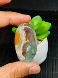 Aqua Chalcedony Cabochon • Code A1-A4 • AAA Quality • Natural Aqua Chalcedony Cabs • Perfect for Jewelry Making • Wire Wrapping Stone