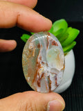Aqua Chalcedony Cabochon • Code A23- A26 • AAA Quality • Natural Aqua Chalcedony Cabs • Perfect for Jewelry Making • Wire Wrapping Stone