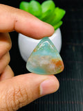 Aqua Chalcedony Cabochon • Code A60- A65 • AAA Quality • Natural Aqua Chalcedony Cabs • Perfect for Jewelry Making • Wire Wrapping Stone