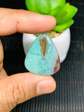 Aqua Chalcedony Cabochon • Code A60- A65 • AAA Quality • Natural Aqua Chalcedony Cabs • Perfect for Jewelry Making • Wire Wrapping Stone