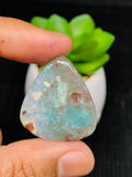 Aqua Chalcedony Cabochon • Code A76B-A79  • AAA Quality • Natural Aqua Chalcedony Cabs • Perfect for Jewelry Making • Wire Wrapping Stone