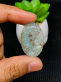 Aqua Chalcedony Cabochon • Code A93-A98 • AAA Quality • Natural Aqua Chalcedony Cabs • Perfect for Jewelry Making • Wire Wrapping Stone