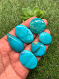 Shattuckite Cabochon • Code B13- B18 • Natural Shattuckite Cabochon • AAAA Quality • Shattuckite Cabs • Shattuckite Pendant