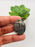 Marcasite Cabochon • Code A34- A38  • AAA Quality • Natural Marcasite Cabs • Marcasite Pendant