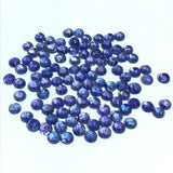 5MM Tanzanite Cabochon Round, Quality AAA -Good Quality Natural Tanzanite Round Cabs. Pack of 5 pieces