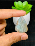 Aqua Chalcedony Cabochon • Code A60- A65 • AAA Quality • Natural Aqua Chalcedony Cabs • Perfect for Jewelry Making • Wire Wrapping Stone