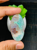 Aqua Chalcedony Cabochon • Code A89-A92 • AAA Quality • Natural Aqua Chalcedony Cabs • Perfect for Jewelry Making • Wire Wrapping Stone