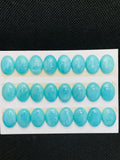 Amazonite 13X18 MM Oval Cabochons | Pack of 1 Pcs | AAA Quality | Natural Peruvian Amazonite Cabochons