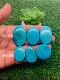 Shattuckite Cabochon • Code B1- B6 • Natural Shattuckite Cabochon • AAAA Quality • Shattuckite Cabs • Shattuckite Pendant