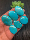 Shattuckite Cabochon • Code B1- B6 • Natural Shattuckite Cabochon • AAAA Quality • Shattuckite Cabs • Shattuckite Pendant