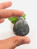 Marcasite Cabochon • Code A45- A47 • AAA Quality • Natural Marcasite Cabs • Marcasite Pendant