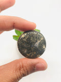 Marcasite Cabochon • Code A45- A47 • AAA Quality • Natural Marcasite Cabs • Marcasite Pendant