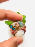 Brown Turquoise Cabochon • Code B7-B12 • AAA Quality • Natural Turquoise Cabs • Perfect for Jewelry Making