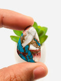 Brown Turquoise Cabochon • Code B7-B12 • AAA Quality • Natural Turquoise Cabs • Perfect for Jewelry Making