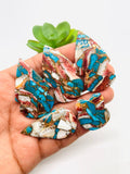Brown Turquoise Cabochon • Code B13-B17 • AAA Quality • Natural Turquoise Cabs • Perfect for Jewelry Making