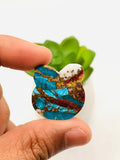 Brown Turquoise Cabochon • Code B18-B23 • AAA Quality • Natural Turquoise Cabs • Perfect for Jewelry Making