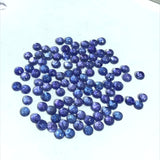 5MM Tanzanite Cabochon Round, Quality AAA -Good Quality Natural Tanzanite Round Cabs. Pack of 5 pieces