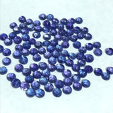 5MM Tanzanite Cabochon Round, Quality AAA -Good Quality Natural Tanzanite Round Cabs. Pack of 5 pieces