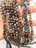 Sunstone Round Beads 6 mm AAAA Quality 40 cm Strand • Top Grade • Black Sunstone Round shape Beads  • Natural Sunstone Beads