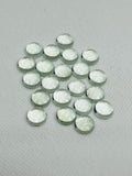 11MM Prasiolite Round Cabs - Pack of 4 Pcs - AAA Quality - Natural color - Natural Prasiolite Stone- Green Amethyst loose stone