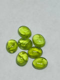 Peridot Oval 8X10MM Cabochons, AA Quality , Pack of 1 Pcs. natural peridot .