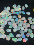 Ethiopian Opal 8X12MM Cabochon Pack of 1 Piece - AAA Transparent Quality  Blue Flash - Ethiopian Opal Oval Cabochon