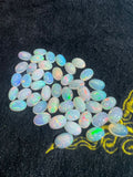 Ethiopian Opal 8X12MM Cabochon Pack of 1 Piece - AAA Transparent Quality  Blue Flash - Ethiopian Opal Oval Cabochon