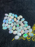 Ethiopian Opal 8X12MM Cabochon Pack of 1 Piece - AAA Transparent Quality Blue Flash - Ethiopian Opal Oval Cabochon