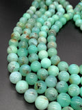 Chrysoprase Round Beads • 11 mm Size • Code #09 •  AAA quality • Length 40 Cm • Natural Chrysoprase beads • Origin Australia