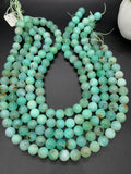 Chrysoprase Round Beads • 11 mm Size • Code #09 • AAA quality • Length 40 Cm • Natural Chrysoprase beads • Origin Australia