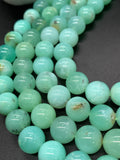 Chrysoprase Round Beads • 11- 11.50 mm Size • Code #10 •  AAAA quality • Length 40 Cm • Natural Chrysoprase beads • Origin Australia