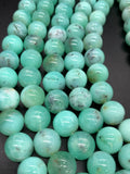 Chrysoprase Round Beads • 12 mm Size • Code #12 • AAA quality • Length 40 Cm • Natural Chrysoprase beads • Origin Australia