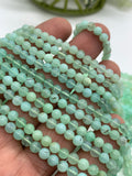 Chrysoprase Round Beads • 4 mm Size • AA quality • Length 40 Cm • Natural Chrysoprase beads • Origin Australia