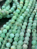 Chrysoprase Round Beads • 6 mm Size • AA quality • Length 40 Cm • Natural Chrysoprase beads • Origin Australia