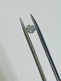 1MM white Moissanite faceted round , Pack of 100 PCs, Moissanite faceted loose stone
