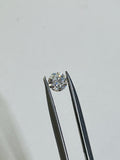 3MM white Moissanite faceted round , Pack of 4 PCs, Moissanite faceted loose stone