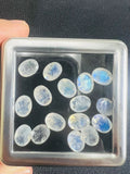 8X10MM Moonstone Faceted Oval, AAA Quality Moonstone Faceted - Pack of 1 Piece, Oval shape loose cut stone.