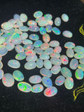 Ethiopian Opal 8X12MM Cabochon Pack of 1 Piece - AAA Transparent Quality Blue Flash - Ethiopian Opal Oval Cabochon