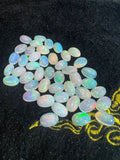 Ethiopian Opal 8X12MM Cabochon Pack of 1 Piece - AAA Transparent Quality  Blue Flash - Ethiopian Opal Oval Cabochon